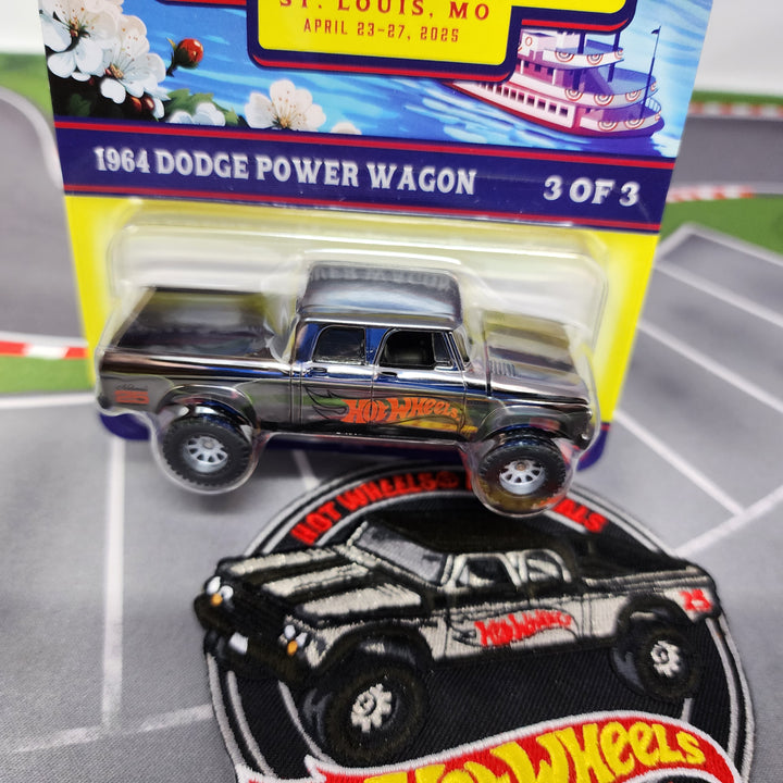 1964 Dodge Power Wagon w/ Patch * Hot Wheels 25th Collectors