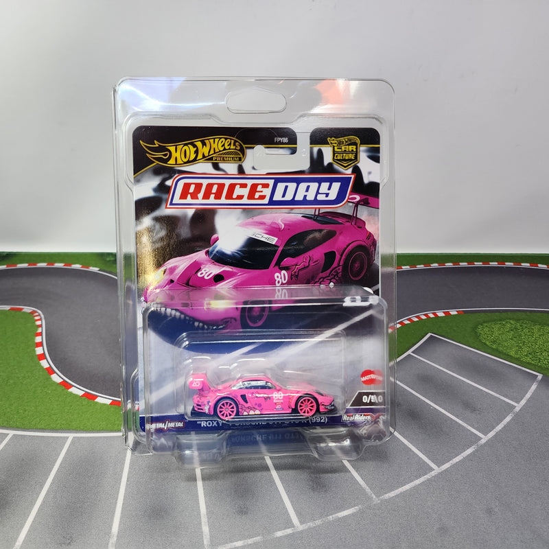 Roxy Porsche 911 GT3 R 992 * PINK CHASE * Hot Wheels Car Culture