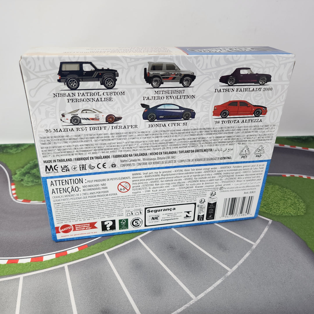 New! 2026 Streets of Japan 6 Pack * 2026 Hot Wheels Silver Series
