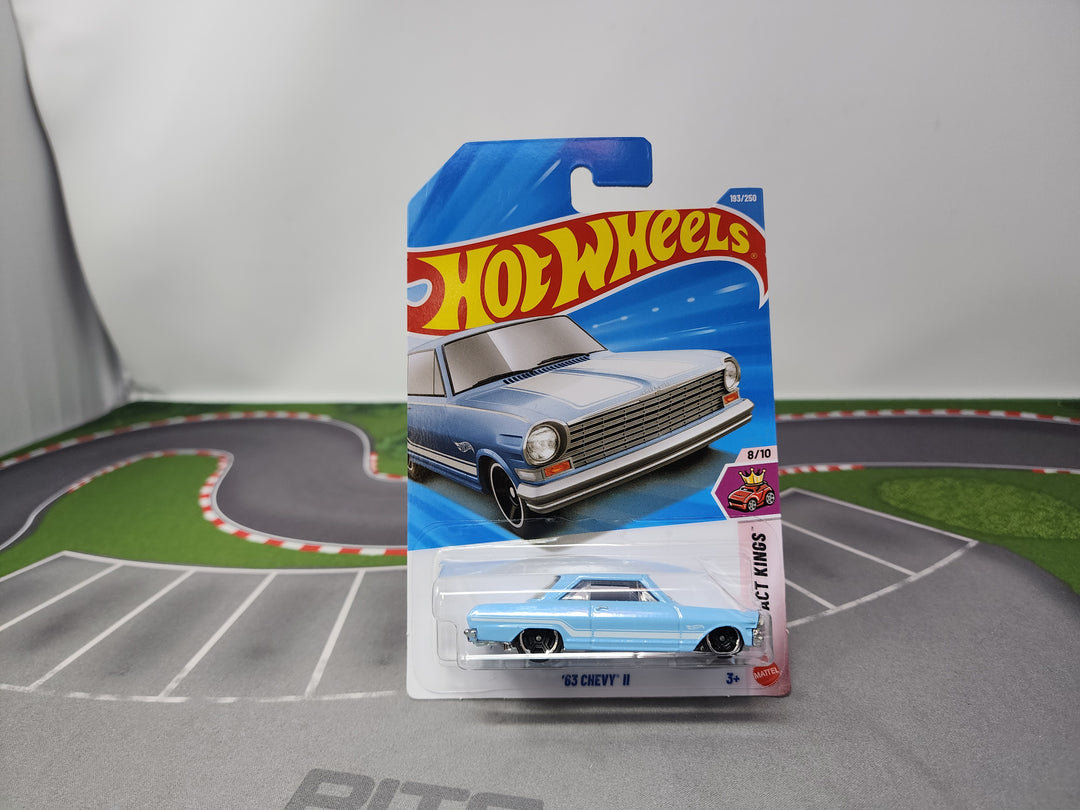 63 Chevy II #193 * Light Blue * 2026 Hot Wheels Case J