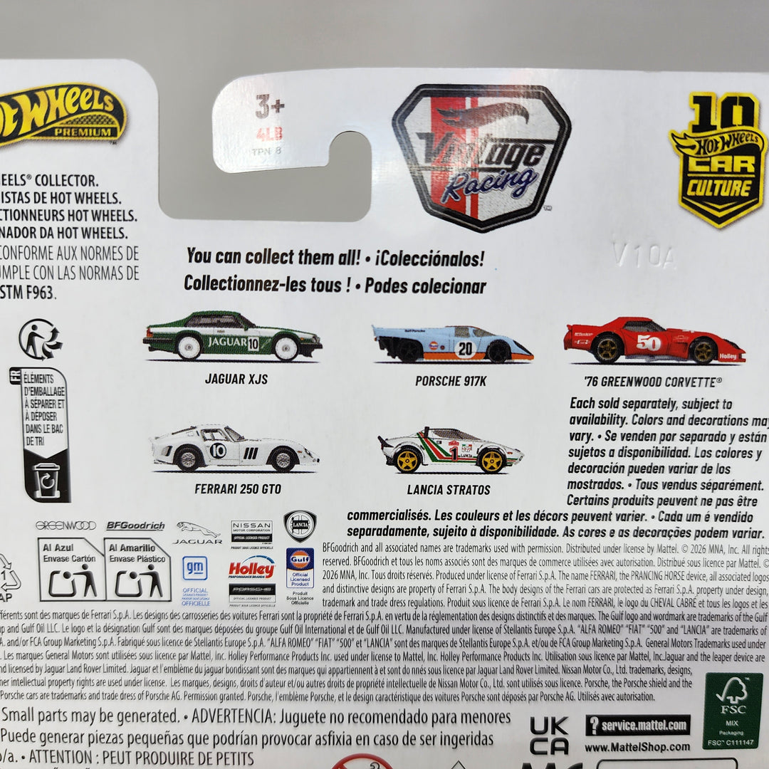 76 Greenwood Corvette #3/5 * 2026 Hot Wheels Car Culture VINTAGE