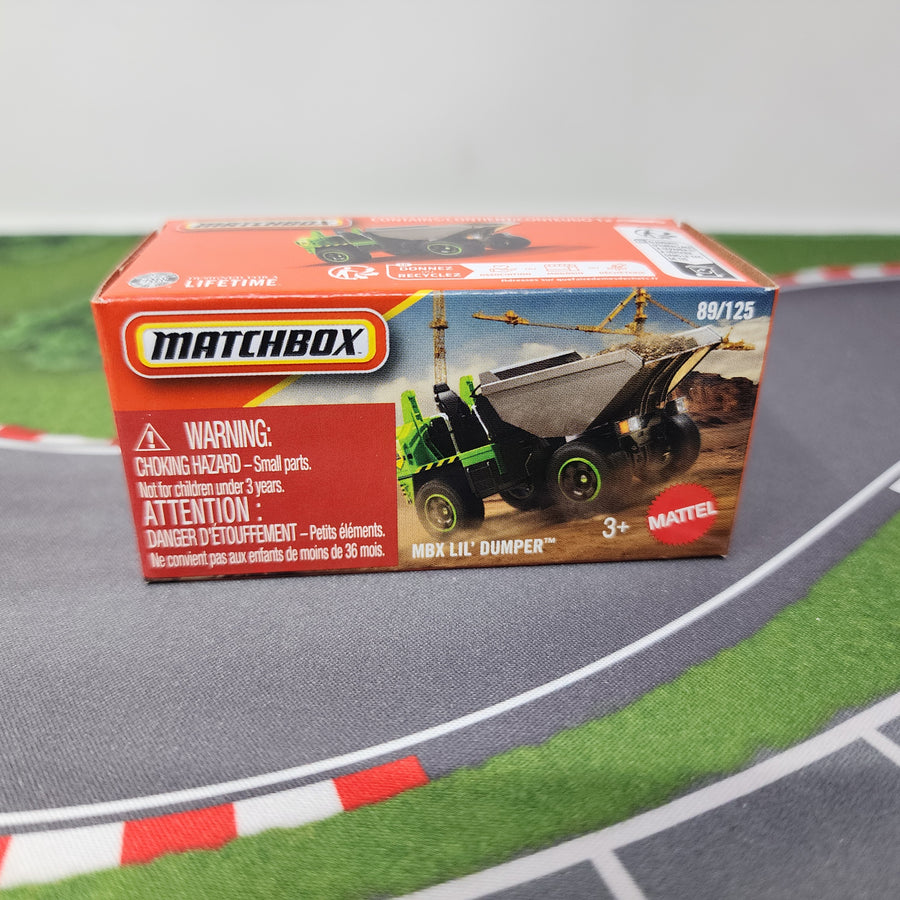 MATCHBOX TOYS ピーウィーハーマン ドール LIL Dumper #89 * 2026 Matchbox Power Grabs Case J