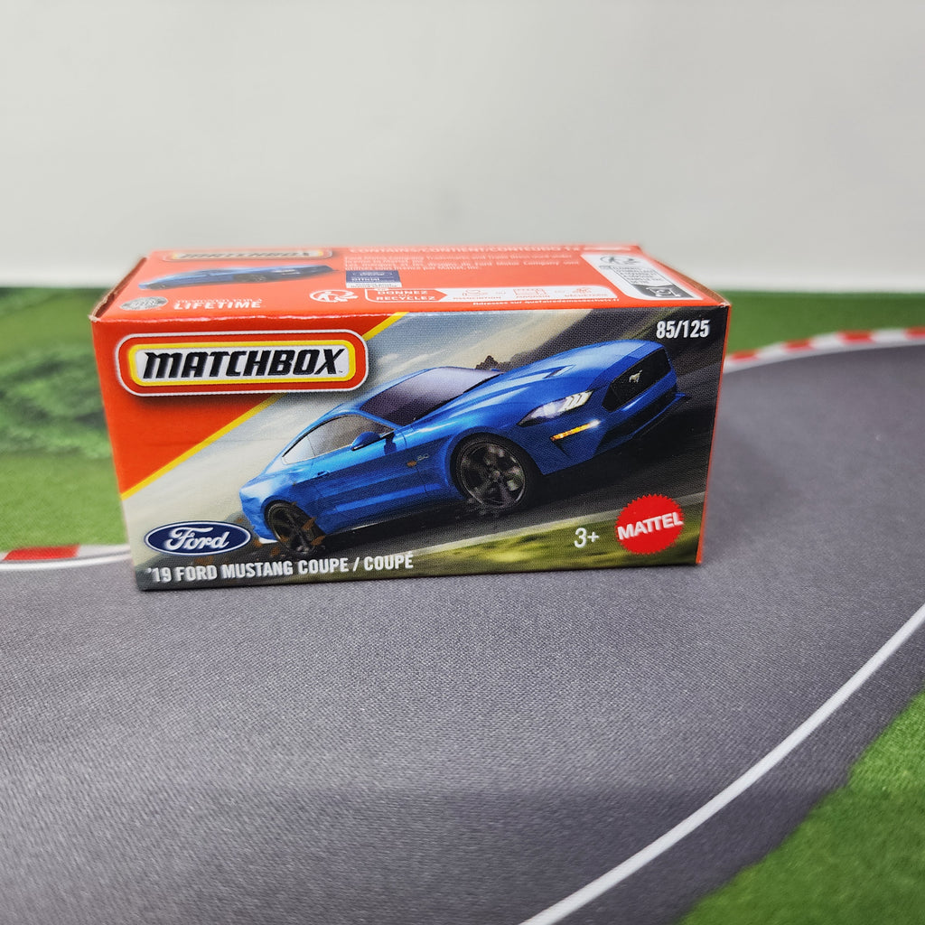 19 Ford Mustang Coupe #85 * 2026 Matchbox Power Grabs Case J