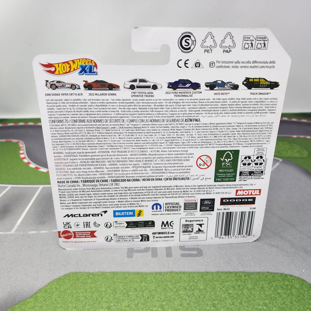 2008 Dodge Viper SRT10 ACR #13/24 * 2026 Hot Wheels XL 1:43 Scale