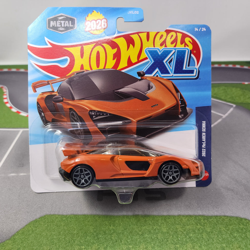 2022 McLaren Senna #14/24 * 2026 Hot Wheels XL 1:43 Scale * New