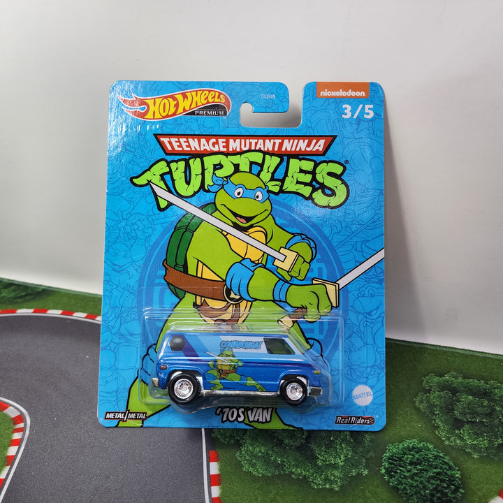 70's Van #3 * Hot Wheels Pop Culture Teenage Mutant Ninja Turtles