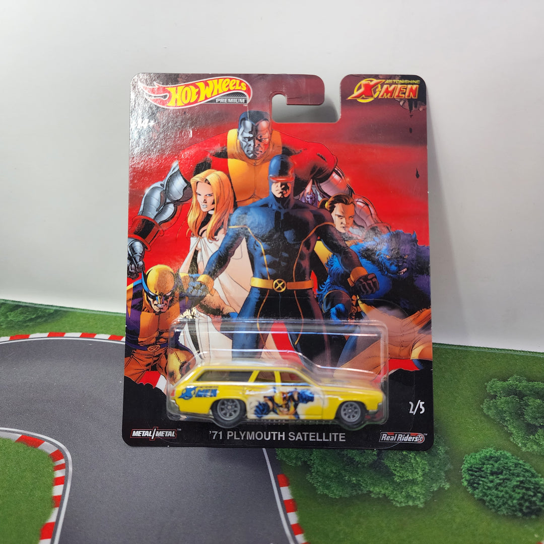 71 Plymouth Satellite #2 * Hot Wheels Pop Culture Hot Wheels X-Men