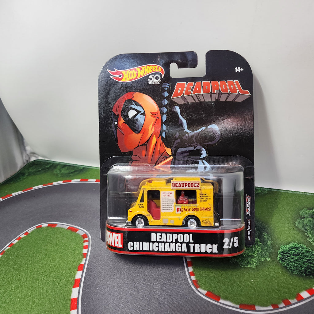 ホットウィール Chimichanga Truck カスタム KEN'S ART Deadpool Chimichanga Truck * Hot Wheels Pop Culture Deadpool