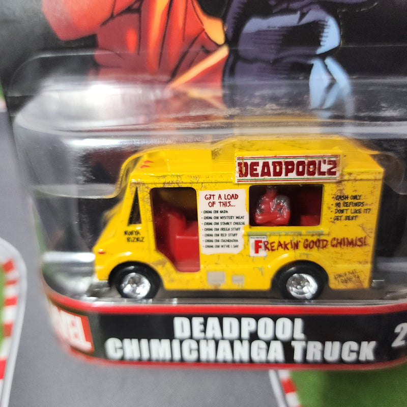 Deadpool Chimichanga Truck * Hot Wheels Pop Culture Deadpool