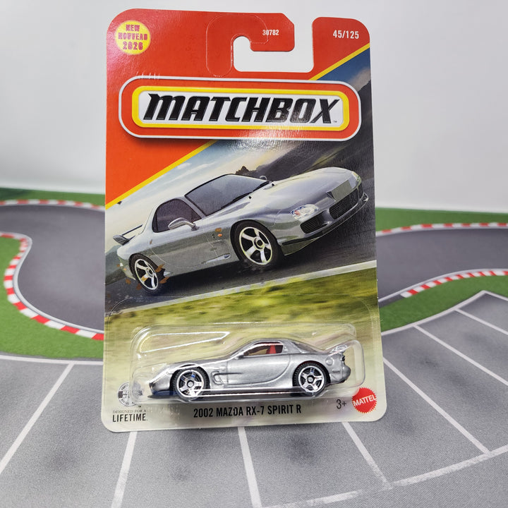 2002 Mazda RX-7 Sprint R #45 * 2026 Matchbox Basic Case F