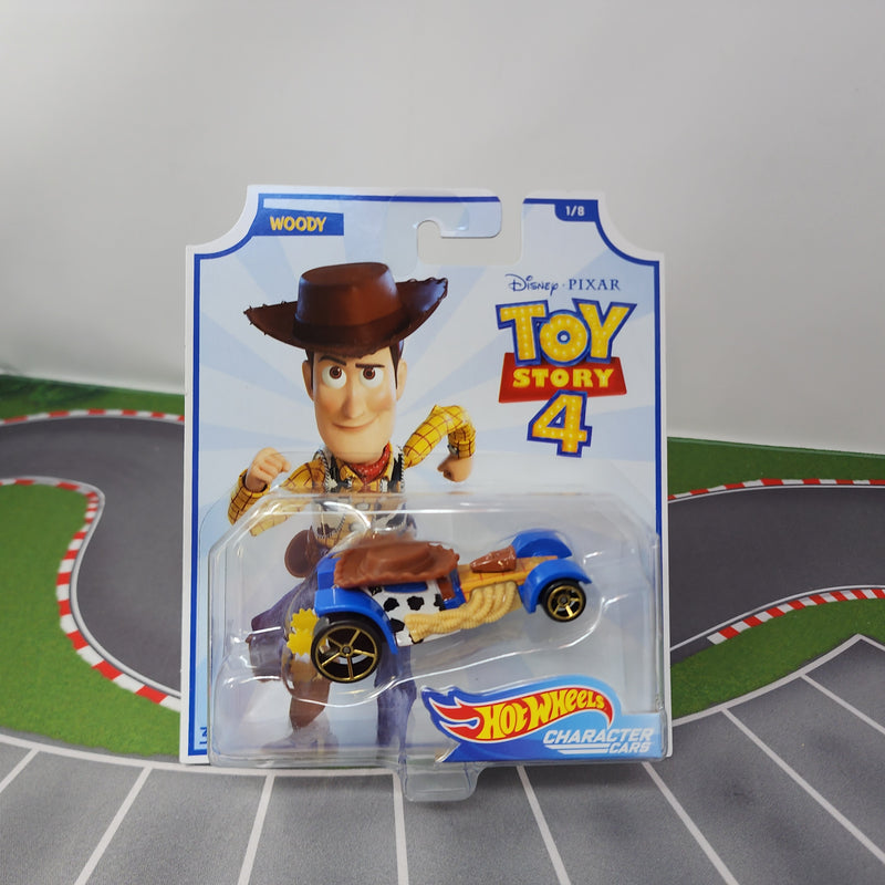 Woody Toy Story 4 Disney * Hot Wheels Character Cars