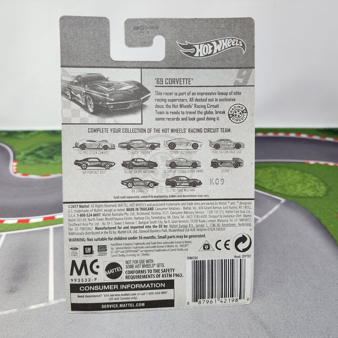 69 Corvette #9 * Hot Wheels Racing Circuit – Wheelcollectors LLC