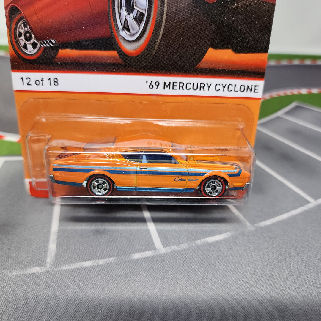 69 Mercury Cyclone #12 * Hot Wheels Heritage Redline