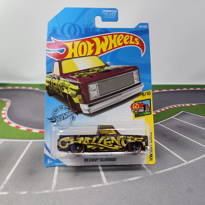 83 Chevy Silverado #147 * Brown * 2022 Hot Wheels