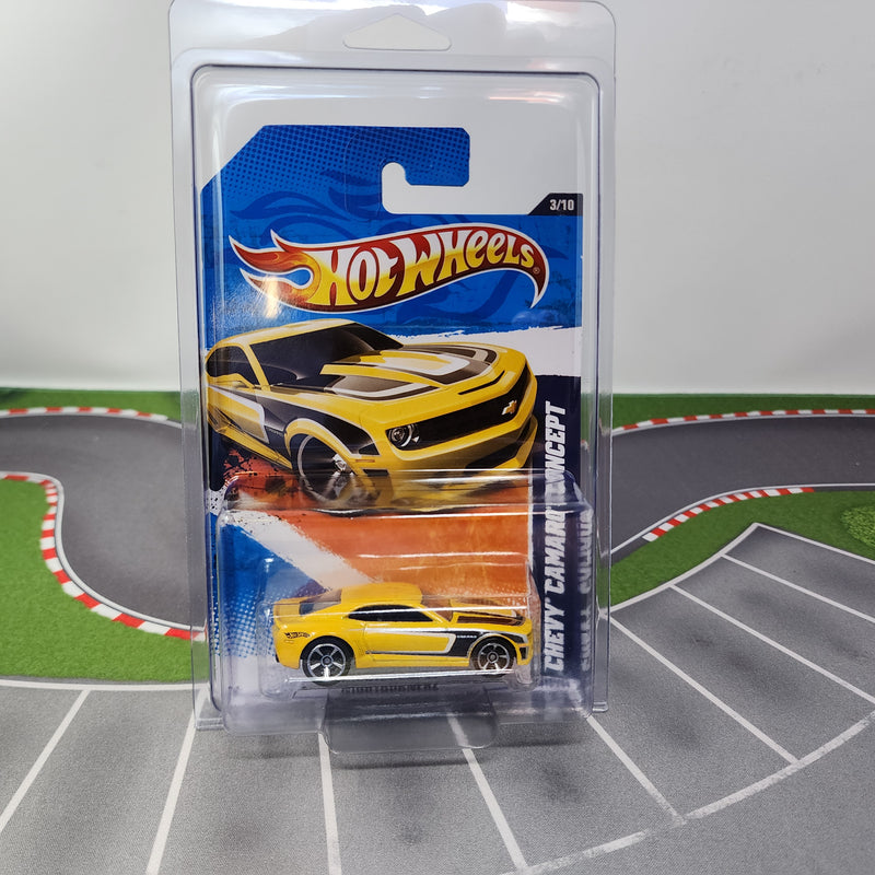 Chevy Camaro Concept #113 * Yellow Kmart Only * Hot Wheels 2011