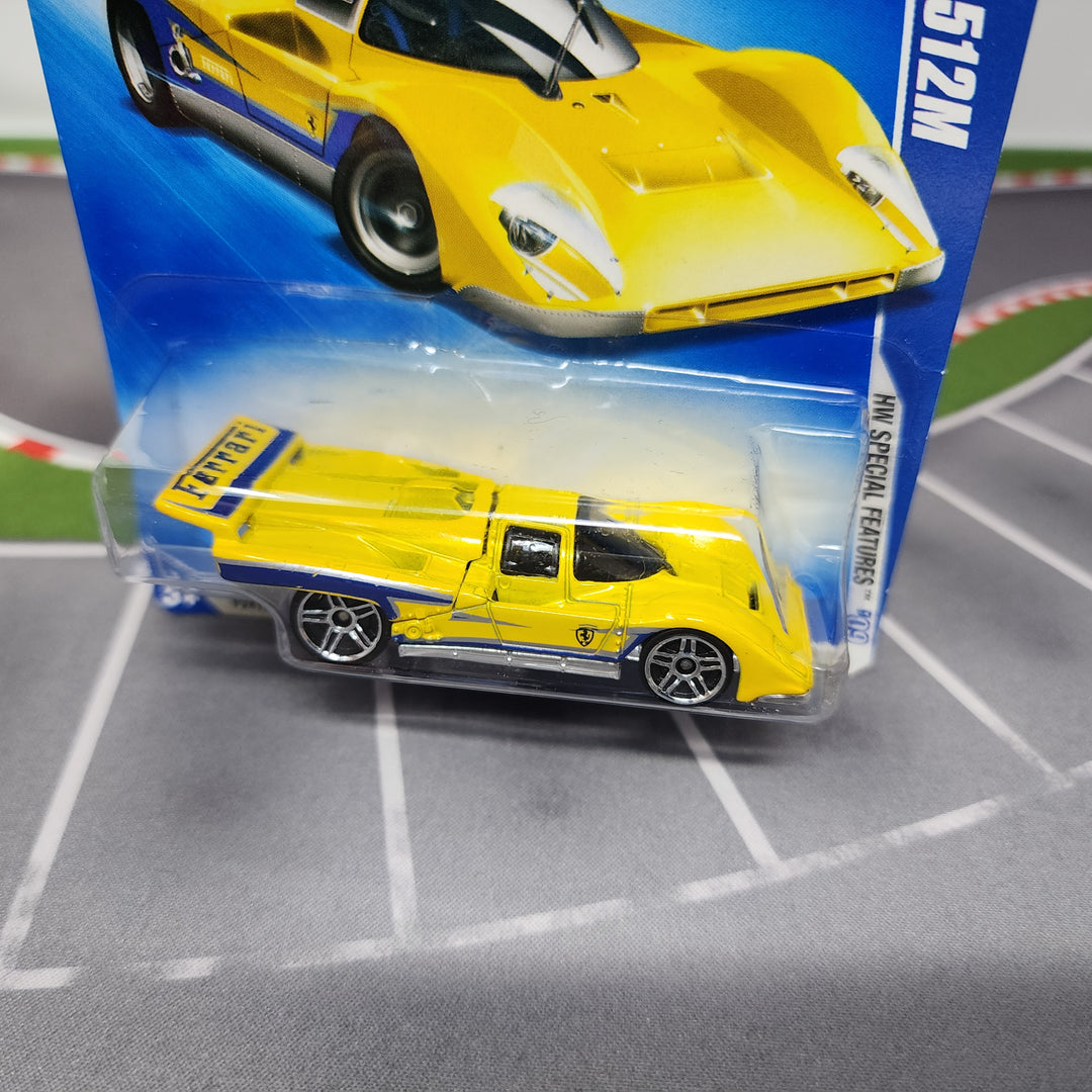 Ferrari 512M #95 * Yellow * Hot Wheels 2009 – Wheelcollectors LLC