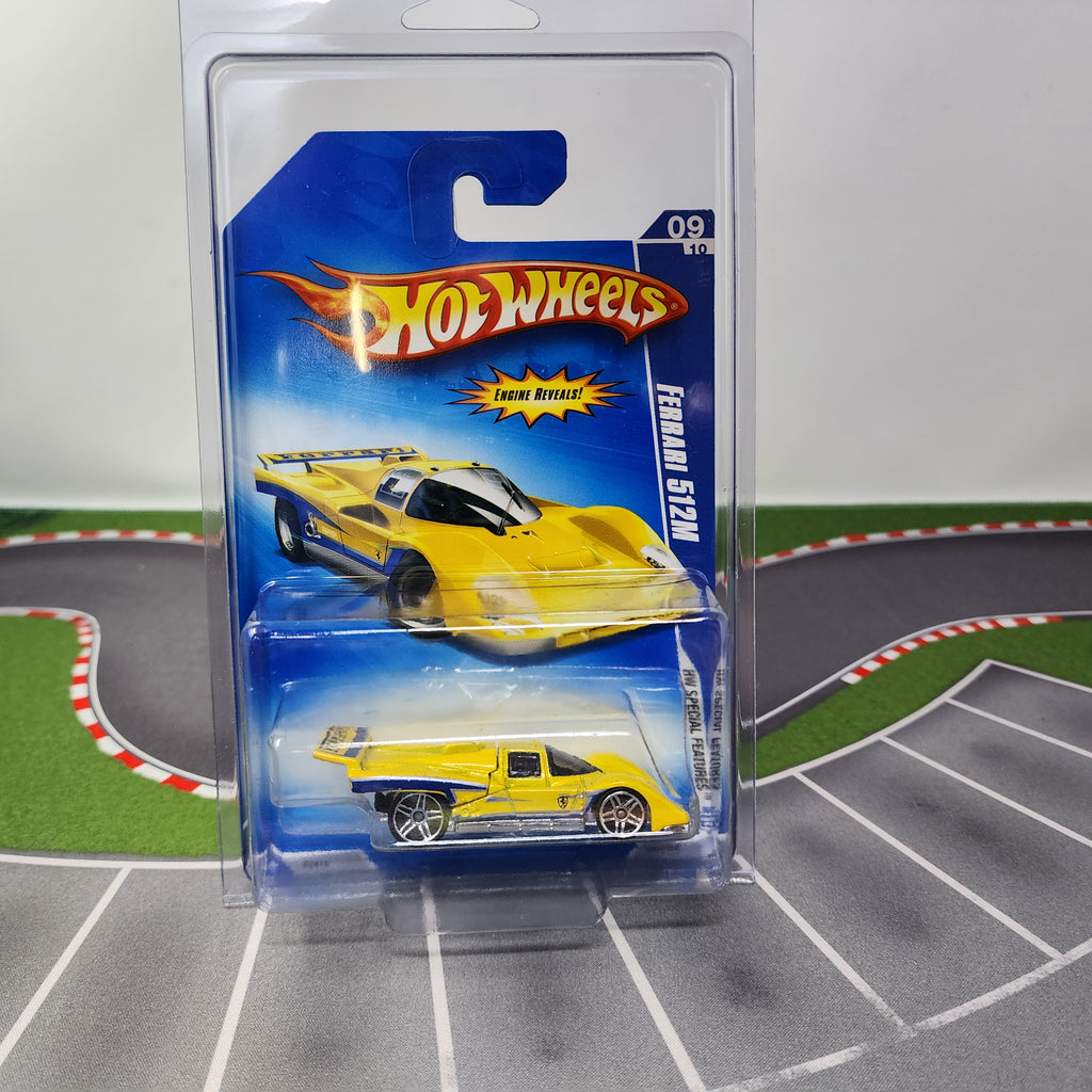 Ferrari 512M #95 * Yellow * Hot Wheels 2009 – Wheelcollectors LLC