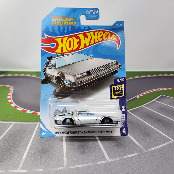Hover Mode Back To The Future Time Machine #108 * Hot Wheels 2024