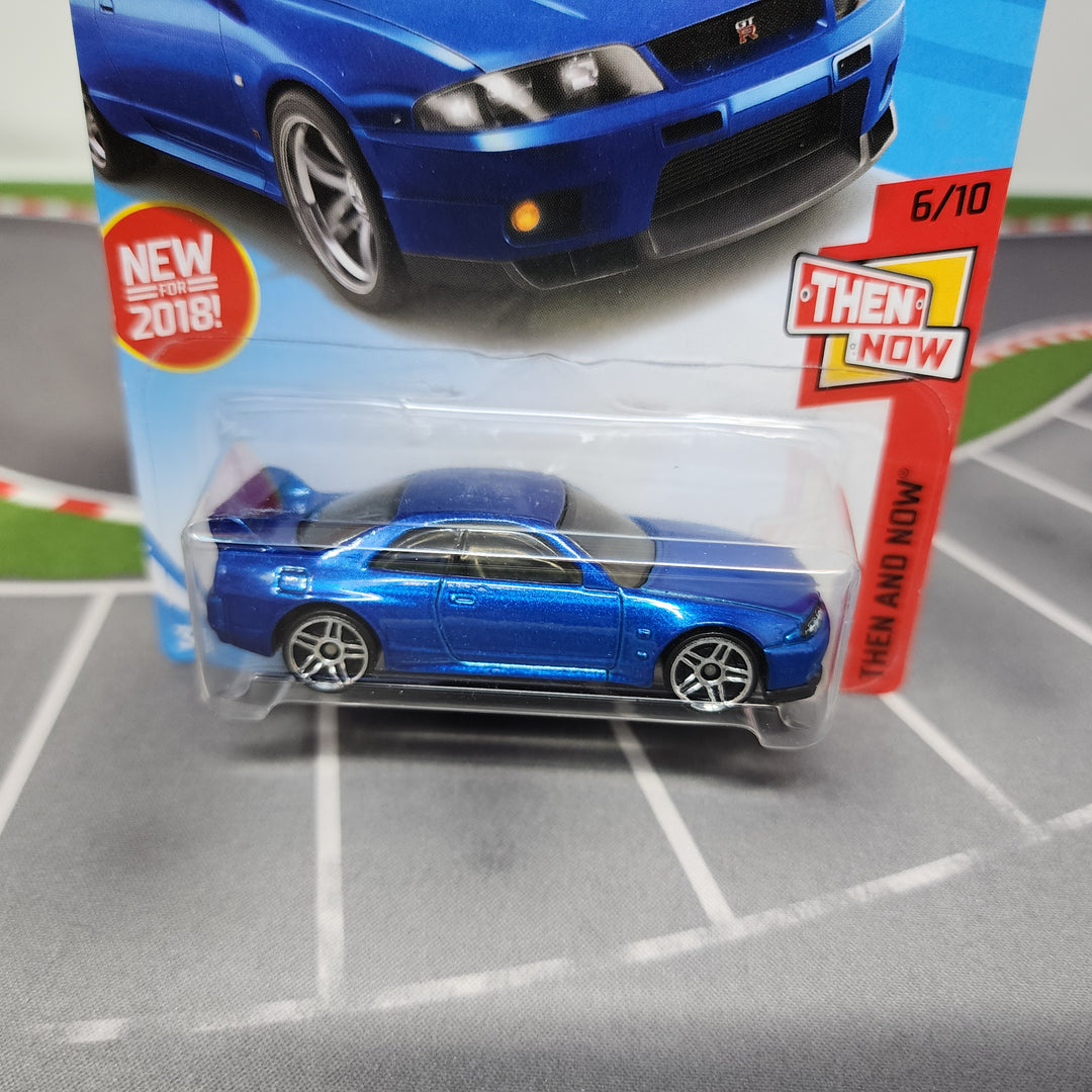 Nissan Skyline GT-R R33 #46 * BLUE * Hot Wheels 2018