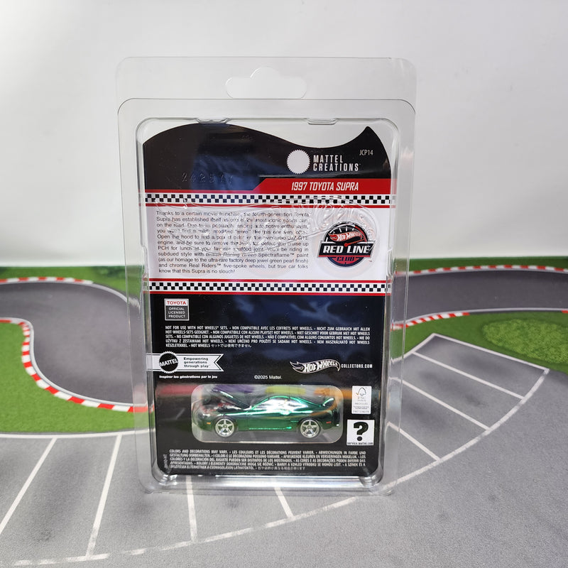 1997 Toyota Supra * Green * Hot Wheels Red Line Club RLC