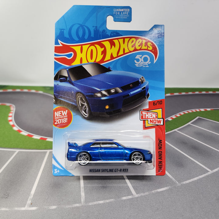 Nissan Skyline GT-R R33 #46 * BLUE * Hot Wheels 2018