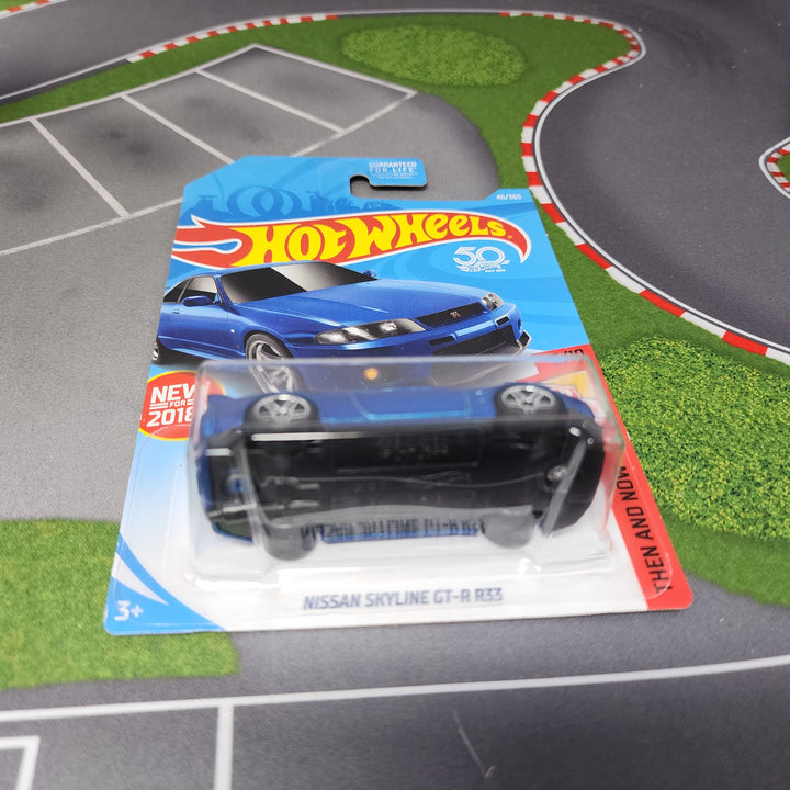 Nissan Skyline GT-R R33 #46 * BLUE * Hot Wheels 2018
