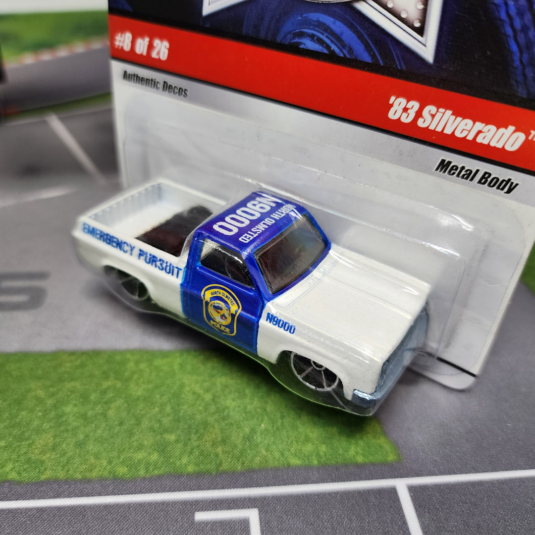 83 Chevy Silverado #8 * Hot Wheels Cop Rods – Wheelcollectors LLC