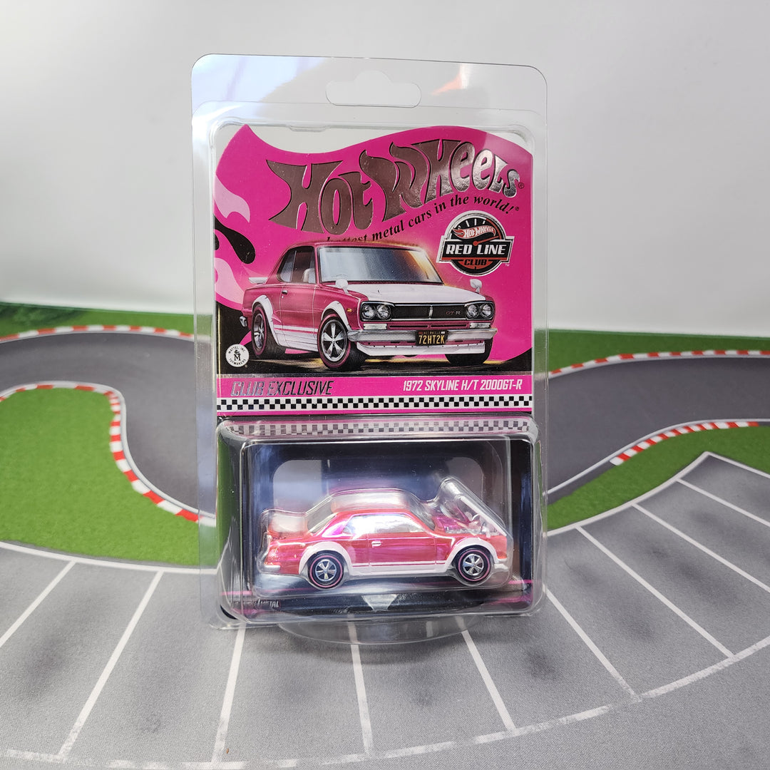 1972 Skyline H/T 2000GT-R * PINK * Hot Wheels Red Line Club RLC