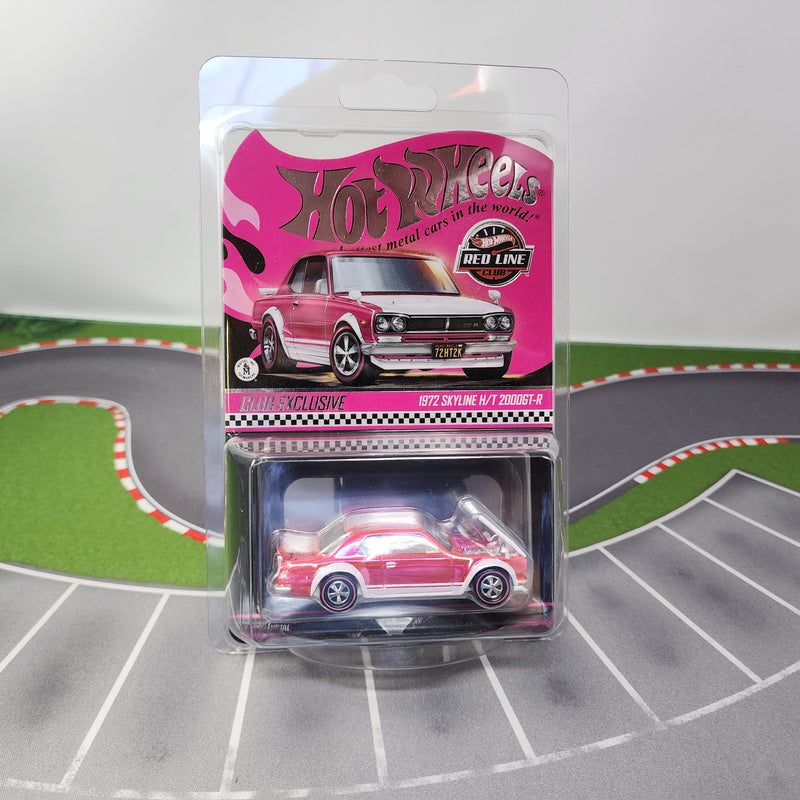 ホットウィール RLC 1972 スカイライン H/T 2000GT-R ピンク 1972 Skyline H/T 2000GT-R * PINK * Hot Wheels Red Line Club RLC