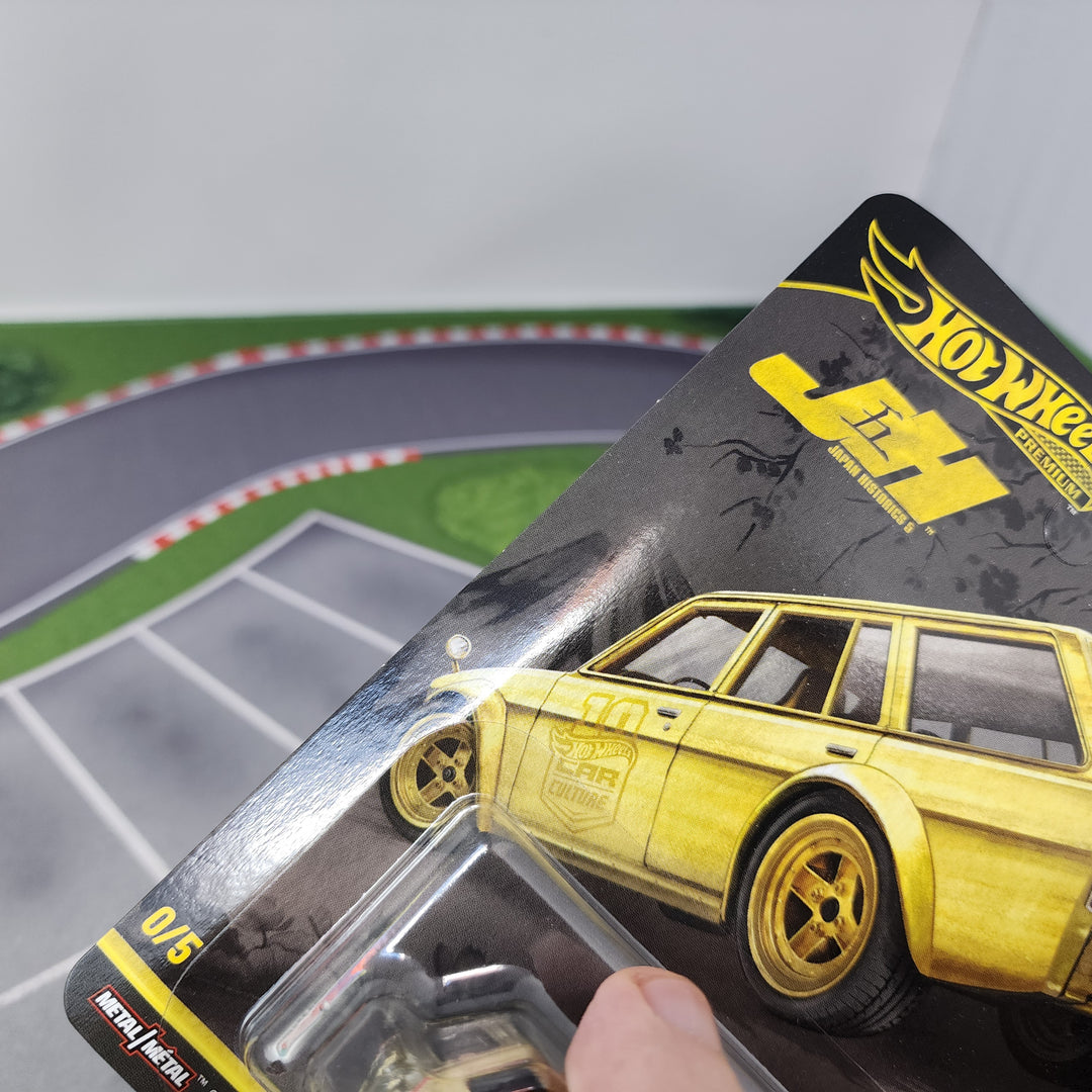 Datsun 510 Wagon * GOLD CHASE * Hot Wheels Car Culture Japan 5
