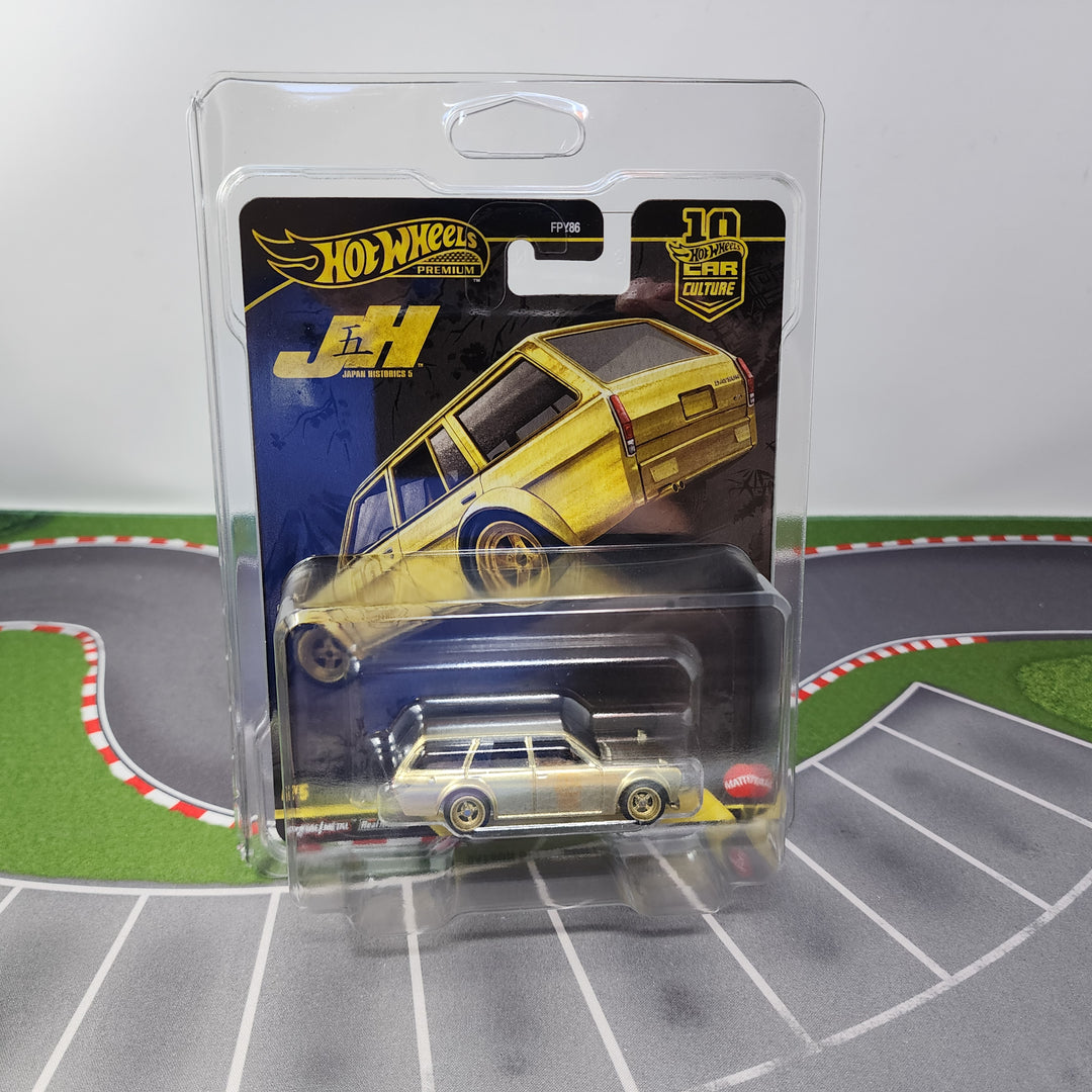 Datsun 510 Wagon * GOLD CHASE * Hot Wheels Car Culture Japan