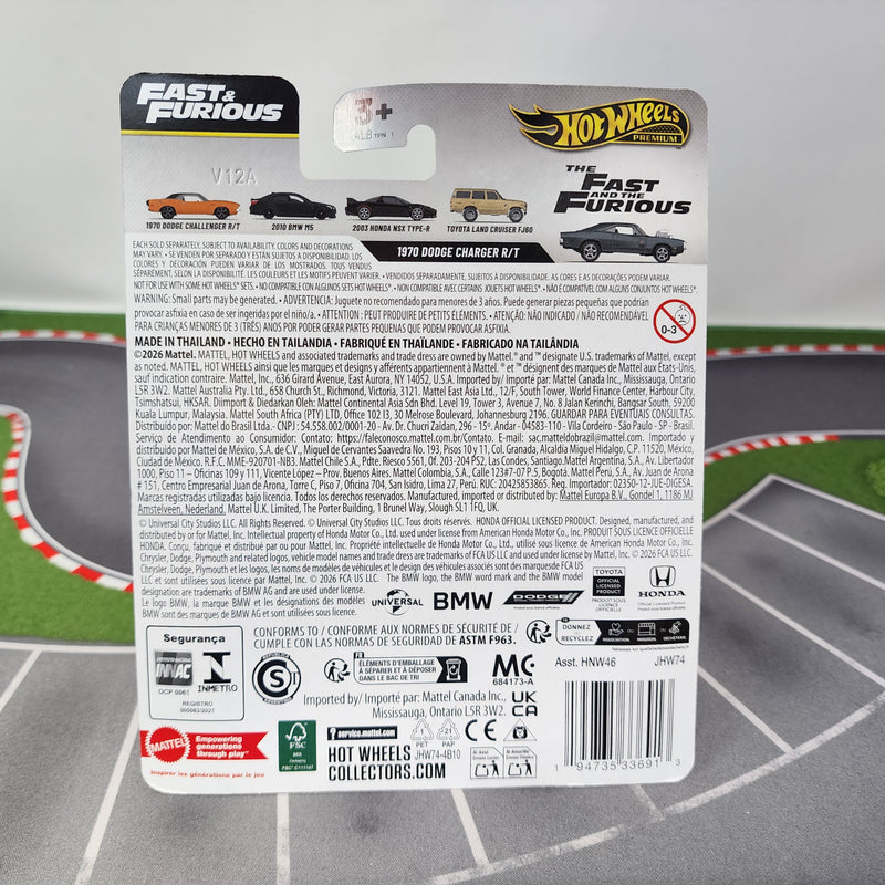 1970 Dodge Charger R/T * CHASE * 2026 Hot Wheels Fast & Furious