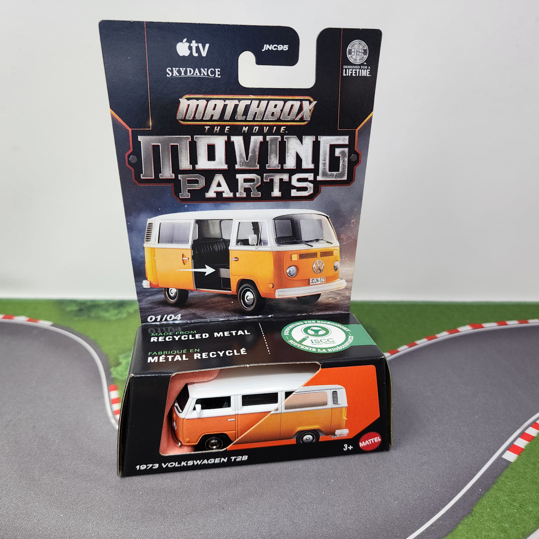 1973 Volkswagen T2B * 2026 Matchbox THE MOVIE * Moving Parts Case