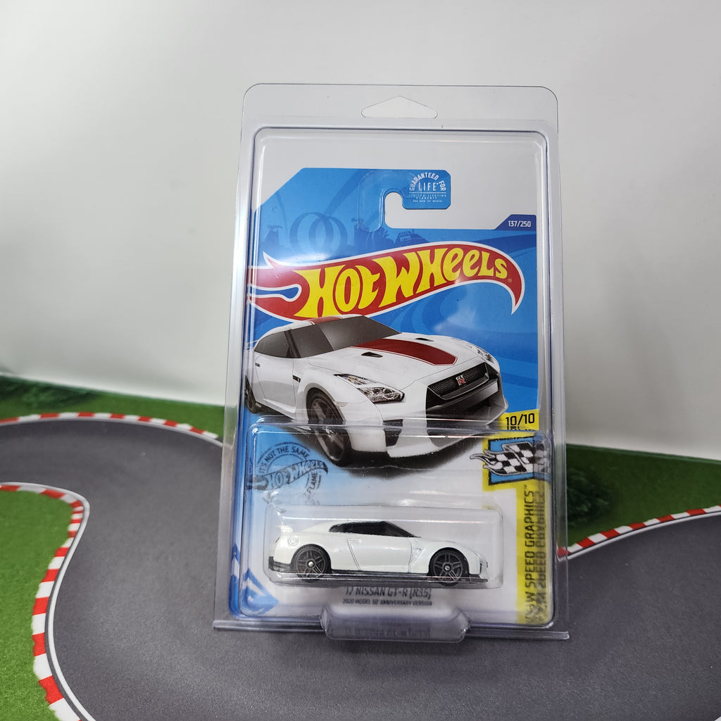 50th Anniversary '17 Nissan GT-R R35 #137 * White * Hot Wheels