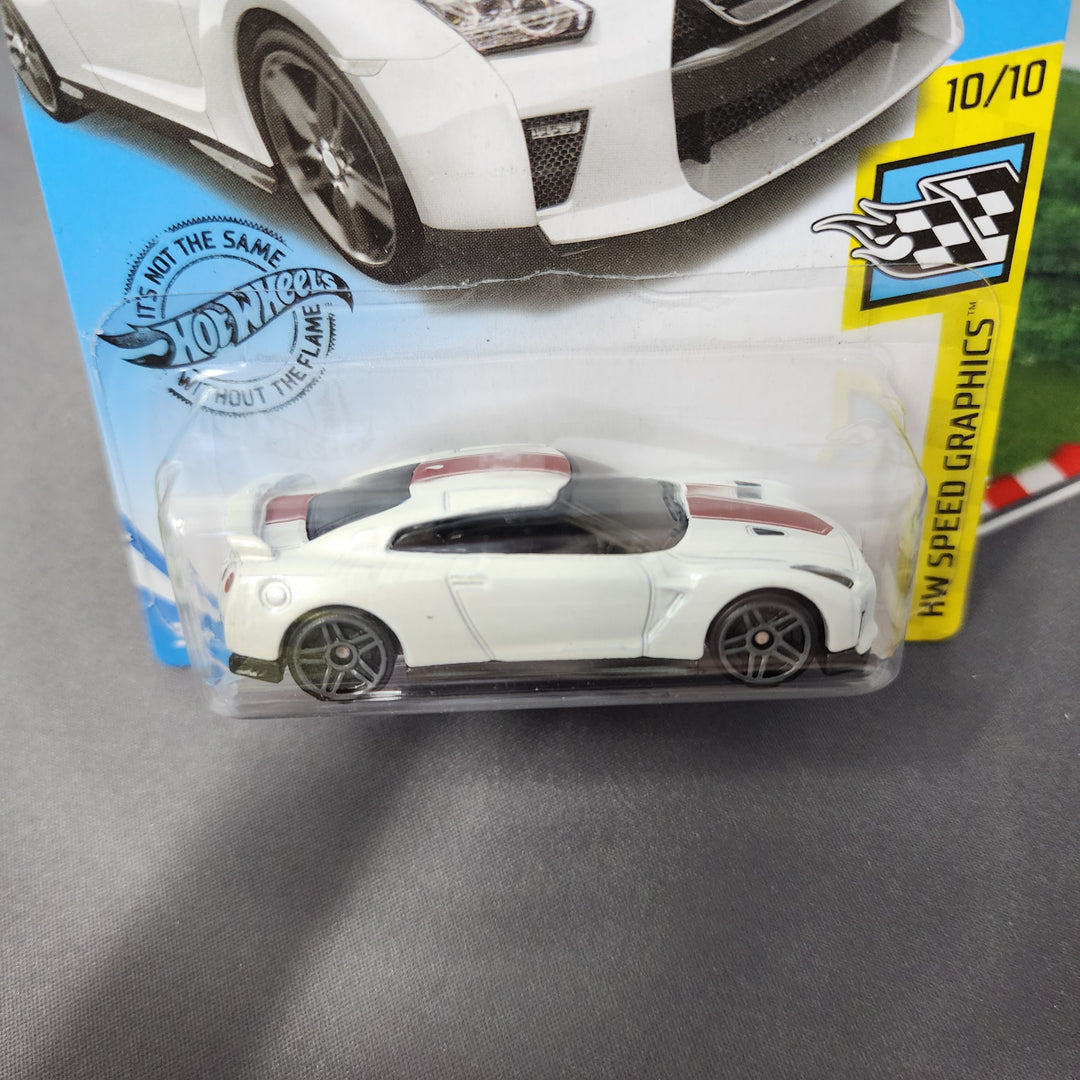 50th Anniversary '17 Nissan GT-R R35 #137 * White * Hot Wheels