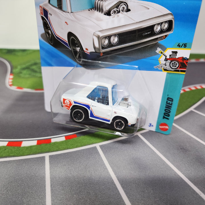 70 Dodge Charger #188 Tooned * WHITE * 2026 Hot Wheels Case K