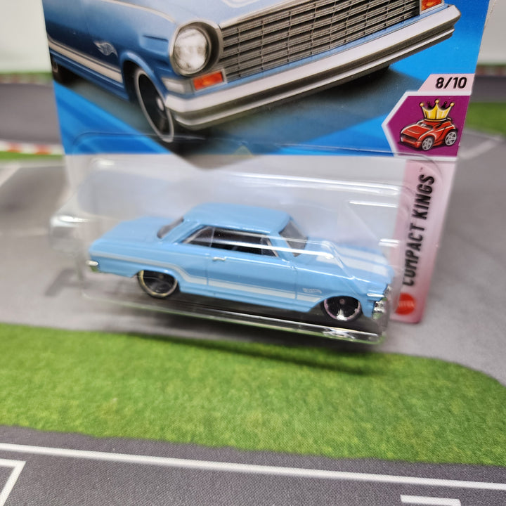 63 Chevy II #193 * Light BLUE * 2026 Hot Wheels Case K