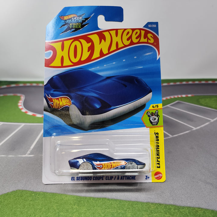 El Segundo Coupe Clip Car #93 * Blue * 2026 Hot Wheels Case K