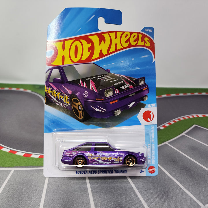 Toyota AE86 Sprinter Trueno #198 * Purple * 2026 Hot Wheels Case K