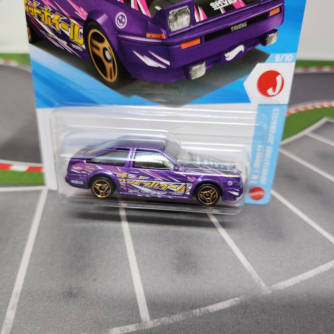Toyota AE86 Sprinter Trueno #198 * Purple * 2026 Hot Wheels Case K