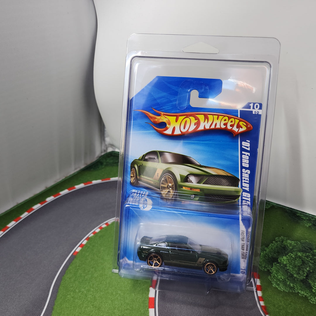 07 Ford Shelby GT500 * GREEN w/ FTE * 2010 Hot Wheels