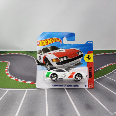 SHORT CARD * Ferrari 365 GTB4 Competizione #62 * White * 2026 Hot
