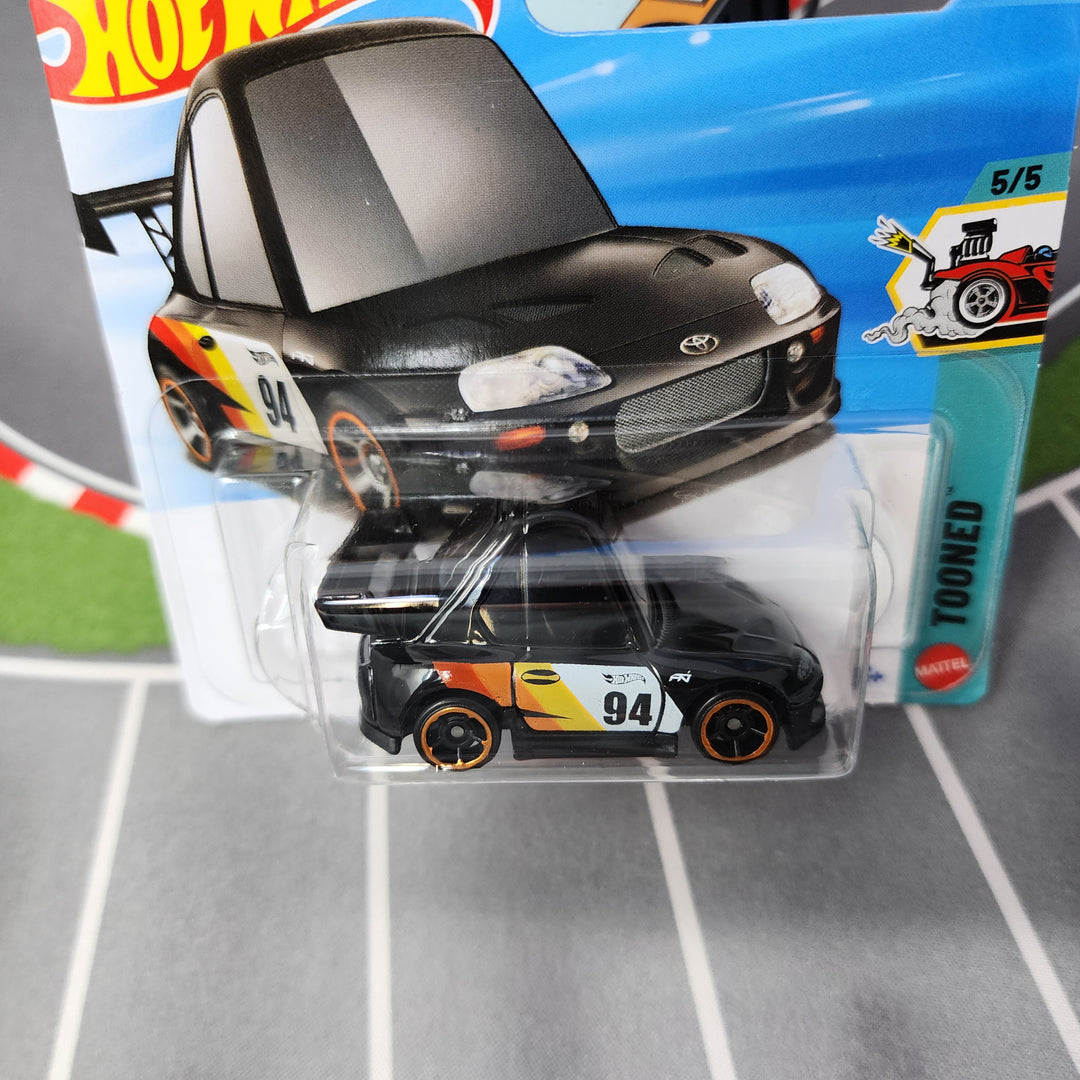 SHORT CARD * '94 Toyota Supra #222 * BLACK * 2026 Hot Wheels Case