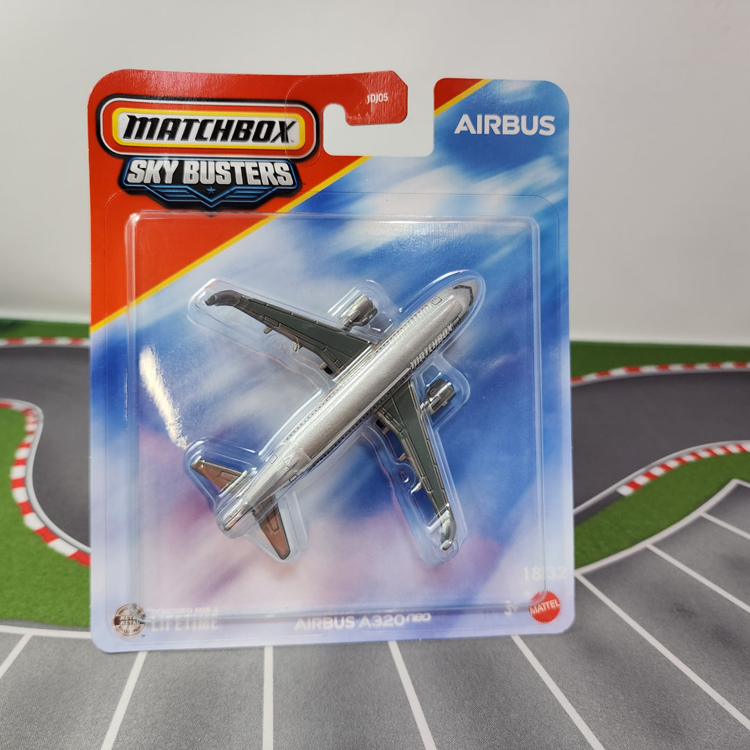 Airbus A320 NEO #18 * 2026 Matchbox Sky Busters New Case J