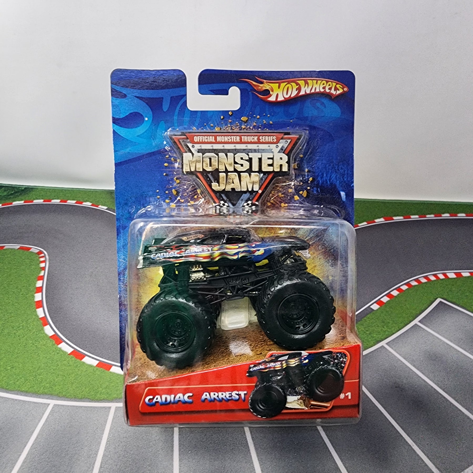Add Express Lorry Cadiac Arrest Monster Truck Series * Hot Wheels Monster Jam ...