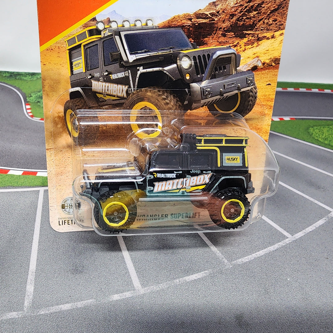 Jeep Wrangler Superlift #62 * BLACK * 2026 Matchbox Case G