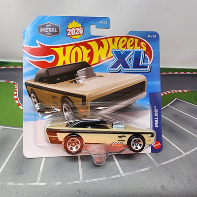 Small Bloc 24/24 * 2026 Hot Wheels XL 1:43 Scale * New Case D