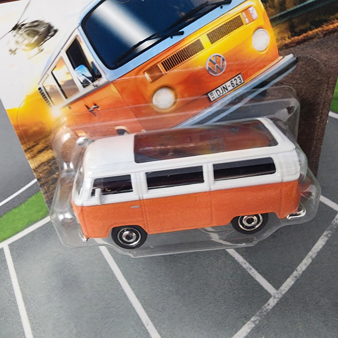 SHORT CARD * 1973 Volkswagen T2B Bus 10/12 * 2026 Matchbox The