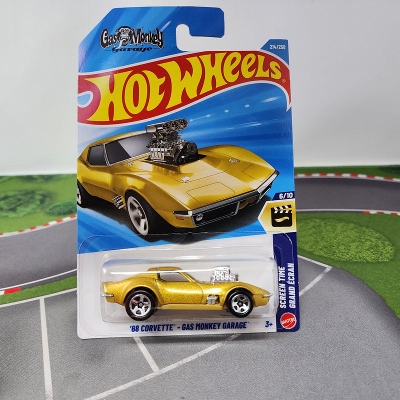 【Hot Wheels】ガスモンキー 68 Corvette #214 * Gas Monkey Garage * 2026 Hot Wheels Case M