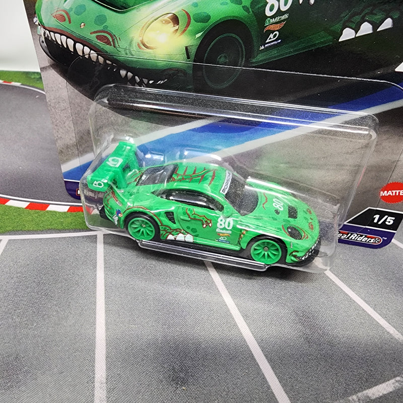 REXY Porsche 911 GT3 R 992 * GREEN * Hot Wheels Car Culture Race